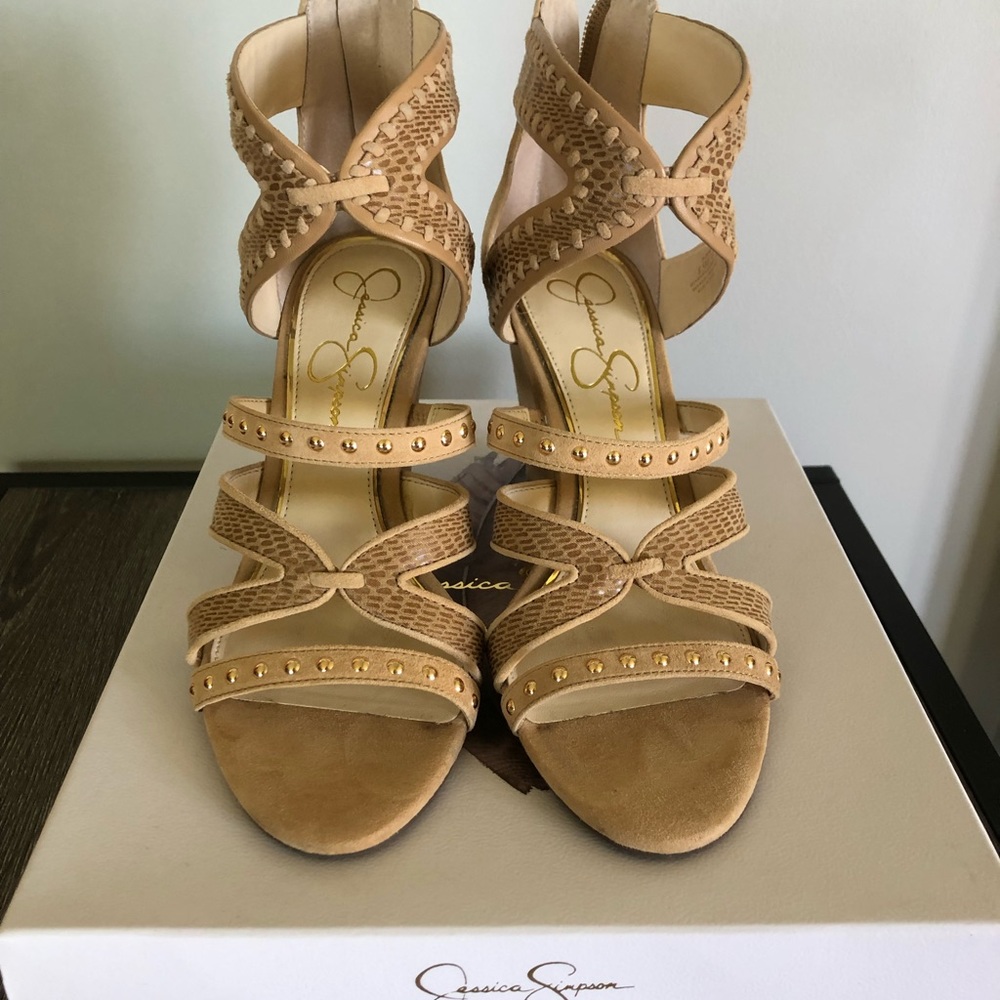 Jessica Simpson Zenolia Wedges (Size 8.5)